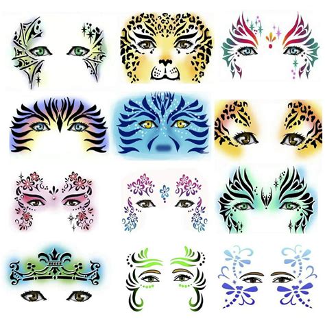 Face Painting Templates