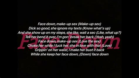 Face down lyrics. Things To Know About Face down lyrics. 