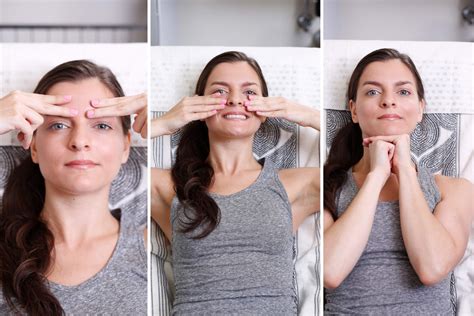 How to Do Face Yoga. Here are 5 face yoga exercises I used to tackle problem areas. I mainly focused on the jawline, mouth, under eyes, forehead, and neck. But if you have other trouble spots, check out Google or Youtube for additional exercises specifically targeted to your trouble areas. Face yoga tips:.