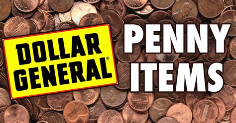 Dollar General Penny Items And Glitches