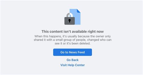 Facebook Error