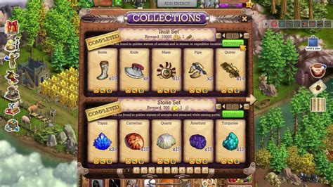 Facebook Game App Klondike Explaining game interface. 