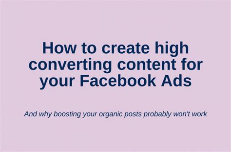 Facebook Marketing How to Create a High Converting Strategy