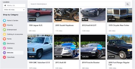 Facebook Marketplace or Auto Trader: Comparison