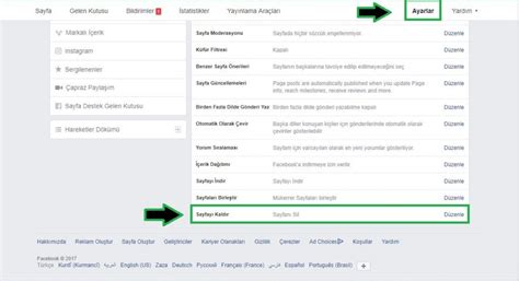 Facebook Sayfa Silme.