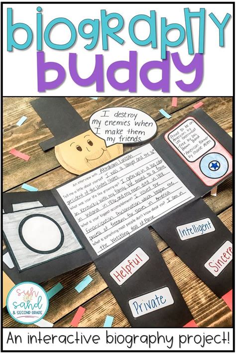 Facebook biography project ideas for elementary