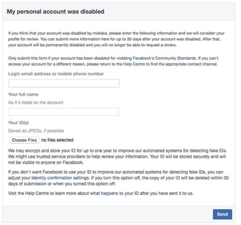 Facebook copyright appeal email.  Instructions about how to submit an appeal are include...
