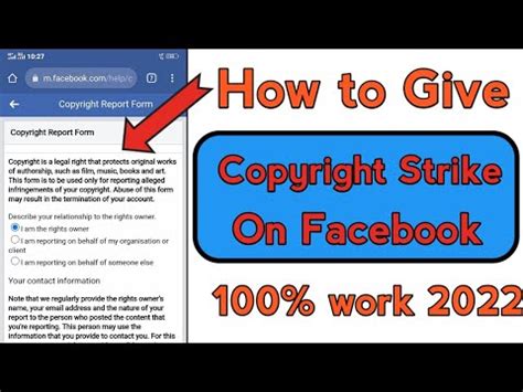 Facebook copyright strike. #facebookpage #facebooktipsandtricks #facebookcopyrig W...