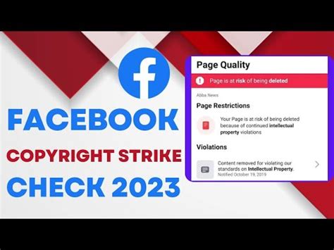 Facebook copyright strike.  Hundreds of companies have been targeted in...