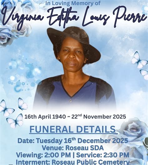 Facebook funeral live stream.  DBS Radio Funerals, Roseau.  In today's...