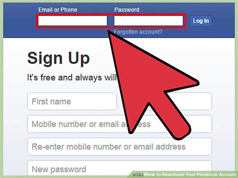 Facebook google.  You can reactivate your main Facebook account or an additional pr...