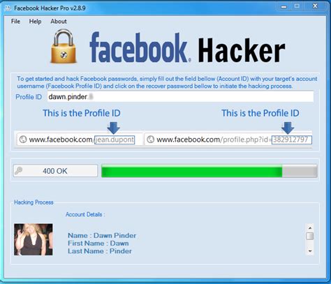 Facebook hack online 2014