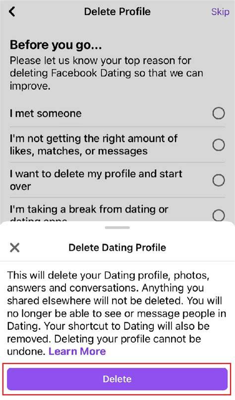Facebook help center dating.  Once You can delete your Facebook Dating profile w...
