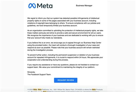 Facebook meta appeal email.  Jan 8, 2024 · Facebook/Meta Support Emails for Dis...