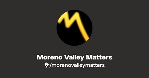 Facebook moreno valley matters. 