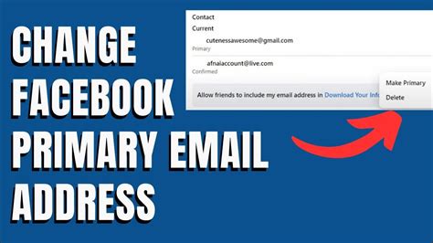Are you looking to change the primary email on your Facebook account? In this tutorial, we'll guide you through the process of updating your Facebook email a.... 