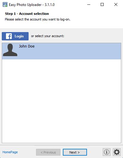 Facebook video uploader. .  ...