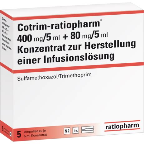 Fachinformation: Cotrim-ratiopharm ® Ampullen SF …