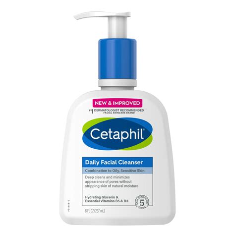 Facial cleanser for sensitive skin. This item: Cetaphil Face Wash, Daily Facial Cleanser for Sensitive, Combination to Oily Skin, NEW 16 oz, Fragrance Free, Gentle Foaming, Soap Free, Hypoallergenic (Packaging May Vary) $11.97 $ 11 . 97 ($0.75/Fl Oz) 