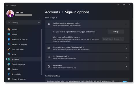 Facial recognition windows hello software device.  Once installation h...