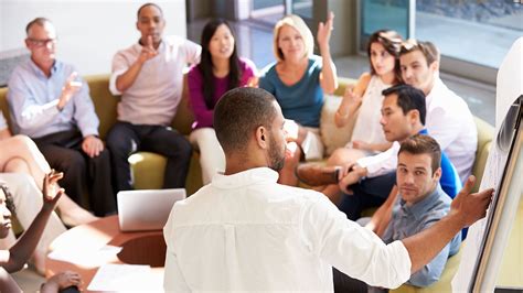 Facilitating a group. There are always a mix of extrovert and introverted people in a meeting. If you don't pay attention it can happen that one person starts to completely dominate the discussion. This ground rule highlights that the meeting is more productive and fun, if everyone participants and contributes equally. 6. 