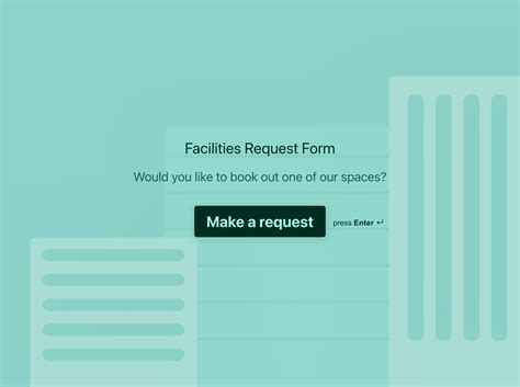 Facilities Request Form Typeform Template