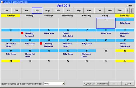 The facility task's defined color will populate in the date box in the Facility Scheduler when viewed from Reservation Options and within the Facility Forecast screen in Housekeeping. Guest Requested Task. Available when the Rooms Management>Advanced Facility Task application parameter is set to Y, select the check box to indicate that this .... 