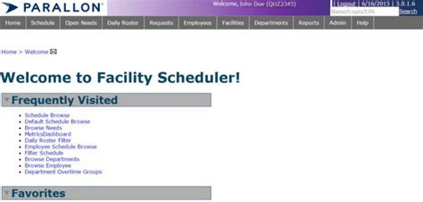 Click the Facility Scheduler button in the main navigation bar to return to the Facility Scheduler application. Log In to MyScheduler. MyScheduler utilizes the HCA single sign-on database to provide access. If you are logged into the network, your 3/4 ID and password will be automatically recognized when accessing MyScheduler.. 