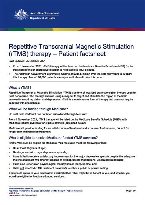 Fact Sheet TMS