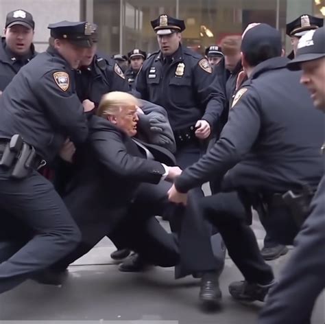 Fact check: Photos showing Trump arrested by law enforcement