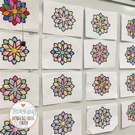 Factoring Color by Number and a FREEBIE! Teaching High School Math