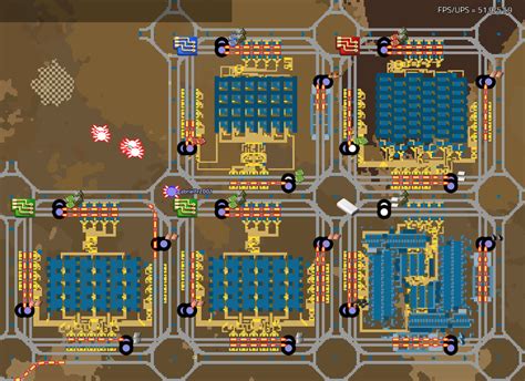 Factorio city block design. 4-Lane right-hand-drive train designs for use with maps based on city blocks. More to be added soon! Based on "City block train designs" by Lauren as seen in use by Nilaus. Find blueprints for the video game Factorio. Share your designs. Search the tags for mining, smelting, and advanced production blueprints. 