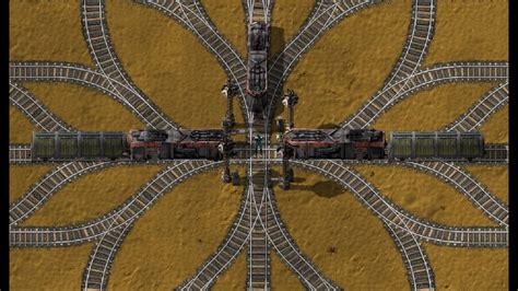 Factorio rail angles.  For the sake of this tutorial, you will be setting up your own “rail...