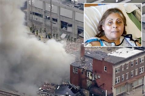 Factory explosion survivor, on fire, fell into chocolate vat