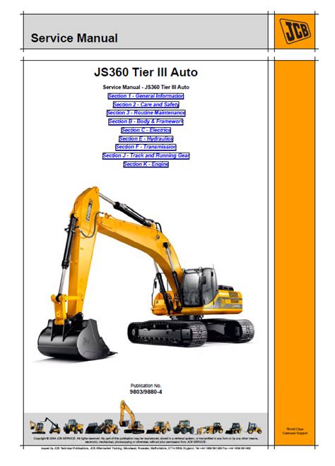 Factory jcb js360 auto tier iii tracked excavator service repair manual instant. - Case 680ck b backhoe parts manual.