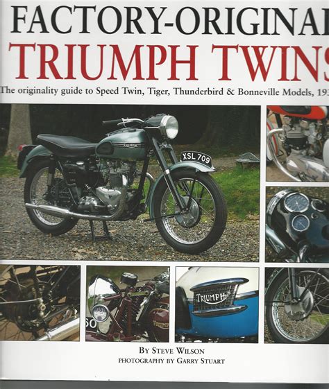 Factory original triumph twins the originality guide to speed twin tiger thunderbird and bonneville models 1938 62. - Tasso, poema lírico en un cuadro..