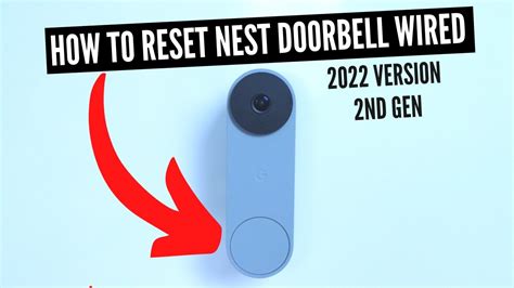 Factory reset google doorbell. Google Nest Mini (2nd gen) On the side of your device, switch the mic off. The lights will turn orange. Press and hold the centre of the Nest Mini, where the lights are on top. After five seconds, your device will begin the factory reset process. Continue to hold for about 10 seconds more, until a sound confirms that the device is resetting. 