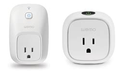 The Wemo® Mini Smart Plug, F7C063, lets you turn electronic devices ON or OFF. from anywhere using your smartphone or tablet. This home automation device uses. your existing home Wi-Fi to provide wireless control of lamps, heaters, fans and more. You can even set schedules for your devices and control them remotely using a mobile.