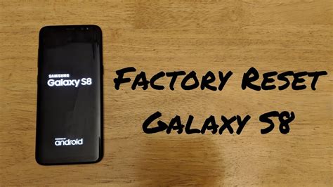 Factory restore galaxy s8. Things To Know About Factory restore galaxy s8. 