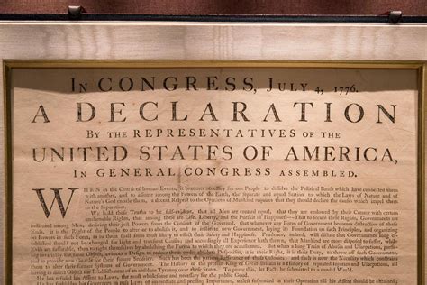 Facts about the Declaration of Independence you may not know