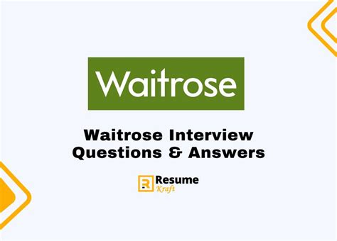 Facts about waitrose for interview.  14 questions and answers about Wai...
