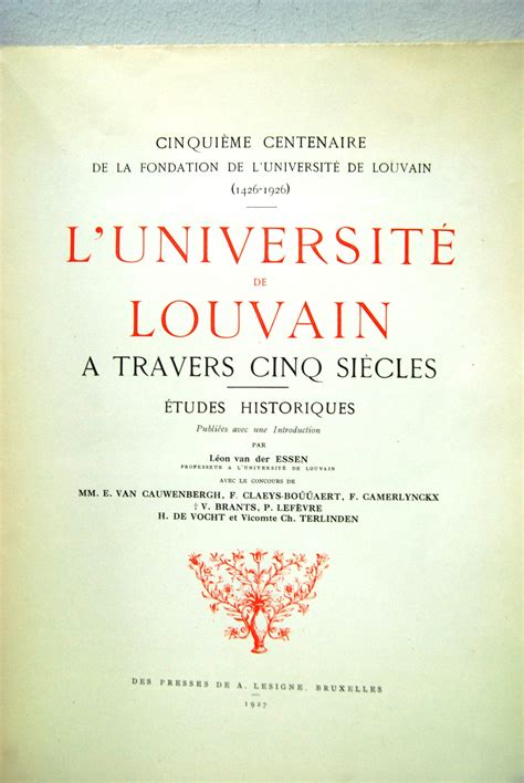 Faculté de droit de l'université de louvain, a travers cinq siècles. - Lds old testament seminary student manual.