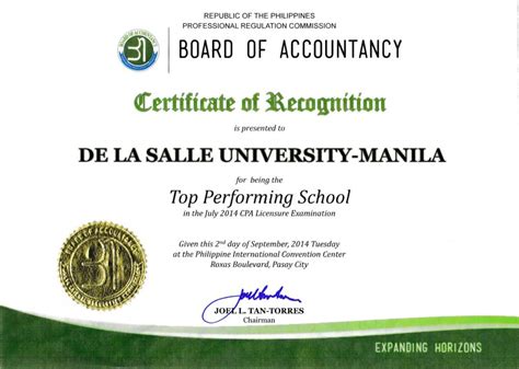 Faculty Awards and Recognitions - De La Salle University