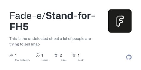 Fade-e/Stand-for-FH5 - Github