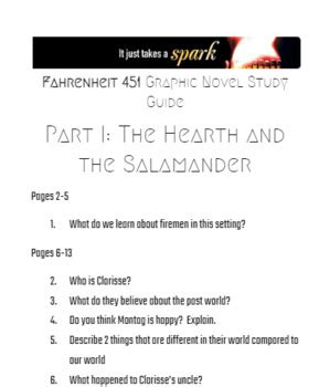 Fahrenheit 451 Graphic Novel Teaching Resources TpT