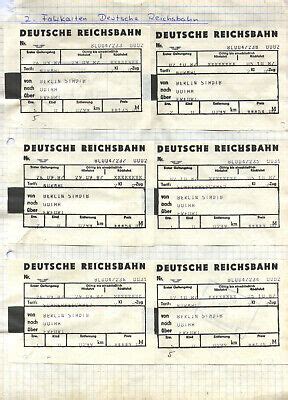 Fahrkarten Reservierung Deutsche Reichsbahn DDR 1987 Gotha – …