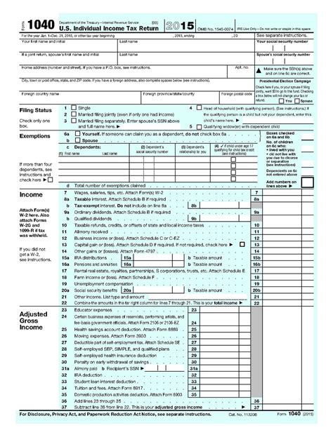 Failed Sensor Replacement Form 1040 Tax Form