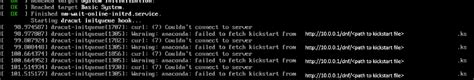 Failed to fetch kickstart from satellite. .  <a href=https://admin.ment...