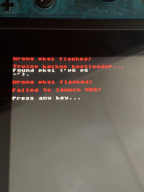 Failed to launch hos switch. net/threads /unknown-pkg1-version-failed-to-lau...
