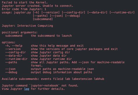 Failed to start kernel jupyter vscode.  When using a Jupyter notebook file...